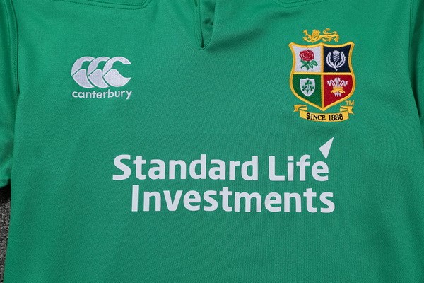 Camiseta de Entrenamiento Rugby British and Irish Lions 2017 2018 Verde